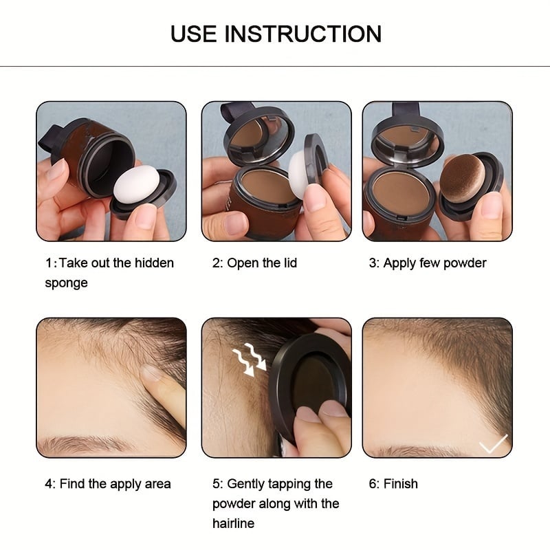 🔥🔥KAUFEN SIE 1, ERHALTEN SIE 1 GRATIS💗Puder für Haaransatz (für alle Haarfarben geeignet)