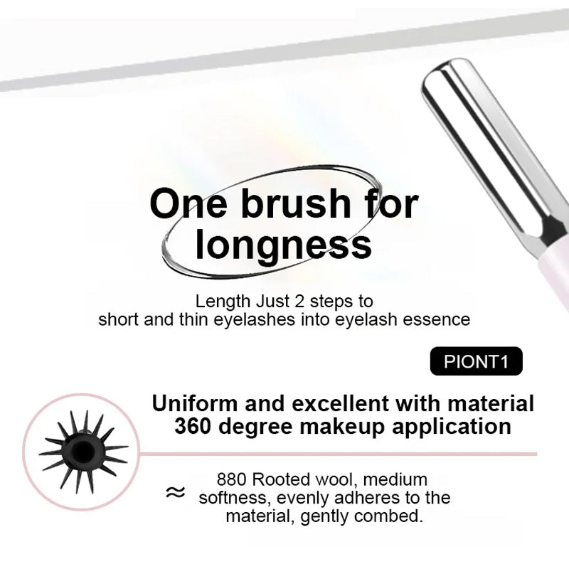 🌸💐Wasserfeste Mascara mit zwei Spitzen für mehr Länge und Schwung (50 % Rabatt)
