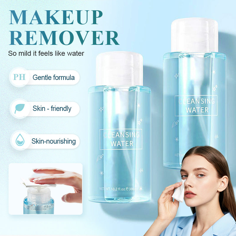Sanfte Press-On Makeup Remover Flüssigkeit Erfolg