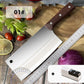 🔪🥬Smidde kjøkkenkniv av høykvalitets rustfritt stål