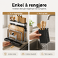 ✨ Multifunksjonelt Kjøkkenstativ – Smart Oppbevaring for Kniver, Lokk, Skjærebrett og Redskaper