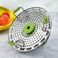 🥦 Sammenleggbar dampkurv i rustfritt stål – 13–28 cm, silikonføtter, beholder 90% næringsstoffer! 🍲✨