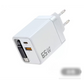 65 W hurtiglader med uttrekkbar Type-C-kabel på 80 cm