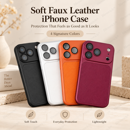 ⏰🔥BEGRENSET TID: bare 99,99 kr!😍 Nye farger inspirert av iPhone 18! Luksuriøst, mykt etui i kunstlær 💎 | Premium Touch ✨ | Trender nå 🔥 | Begrenset lager ⏰
