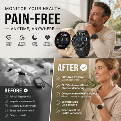 ⌚ 50 % RABATT AKKURAT NÅ! ⚡ Multifunksjonell smartklokke