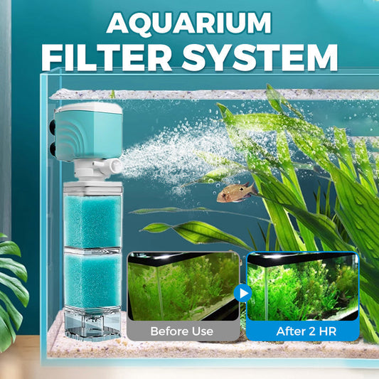 Automatisk akvariefiltersystem