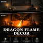 🐉🔥 50 % RABATT I BEGRENSET TID! Drageflamme-dekorasjon – realistisk flammeeffekt, PLA-silketråd – et must for Halloween-dekorasjonen! Legg til 2 eller flere varer for å få rabatt 🎃🌙✨