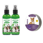 🍃Naturlig spray mot lopper og flått for hunder og katter🐾 Hold ditt kjære kjæledyr fri for skadedyr