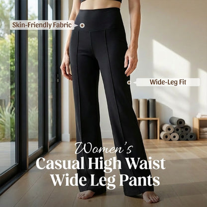 👖 50 % RABATT! 💃 Damebukse med rett ben – Enkel, løs og komfortabel – Perfekt til hverdagsbruk og på kontoret 👜