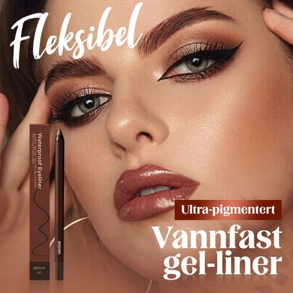 💜KJØP 1, FÅ 1 GRATIS💜Vanntett gel-eyeliner som passer for stranden
