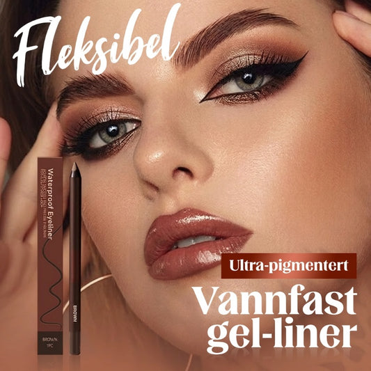 💜KJØP 1, FÅ 1 GRATIS💜Vanntett gel-eyeliner som passer for stranden