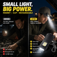 🔦 Mini-LED-nøkkelringlommelykt ✨ Kraftig lommelykt som kan lades via USB | 🧲 Magnetisk arbeidslampe | 🧢 Lommelykt til cap | 🚶 Nattlys | ⚡ Multifunksjonell nødbelysning for utendørs bruk
