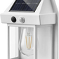 🎁50% RABATT! 💡Solcellesmurlampe - Bevegelsessensor, Værbestandig & Super Lys! 🛒