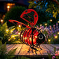 🌙🍃🪴 50 % RABATT I BEGRENSET TID! Hengende solcelledrevet bielampe – varmt, ravfarget lys, flimmerfritt, perfekt til hagefester, camping eller barnerom – sprer glede både dag og natt 🌞🌜