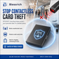 Kortholder i metall med RFID-blokkering