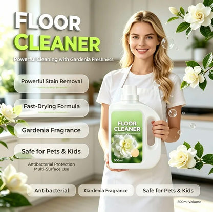 🧴Hurtigtørkende gulvvaskemiddel med duft av gardenia