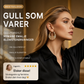 💐 Gullbelagte øredobber med halvmåne og emaljert blomst – rimelig luksus, allsidige ✨