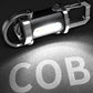 1200LM Super Lys Sterk Mini Nøkkelring Vanntett Lommelykt