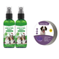 🍃Naturlig spray mot lopper og flått for hunder og katter🐾 Hold ditt kjære kjæledyr fri for skadedyr