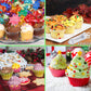🧁🍪Kakesprøytesett i rustfritt stål – Komplett sett for påføring av glasur med 18 tyller og munnstykker – Dekorer både innvendig og utvendig🎂