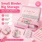 ✨ SparkleLock spareperm med 3-sifret kombinasjonslås – budsjettorganiserer med plass til 100 sider for spareutfordringer, økonomiske mål og gaver 💖