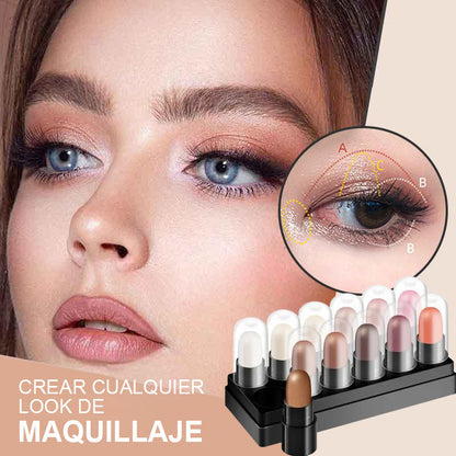✨Wasserfester Glitzer-Lidschattenstab✨Make-up-Stift✨.