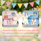 🎉Påskens beste gave 50 % rabatt🎁🐇Bunny Mummy Tiny Plush Pocket Tin