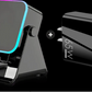 🔥Begrenset tilbud: 50 % rabatt!🔥 5-i-1 trådløs Bluetooth-høyttaler med induksjonsfunksjon og justerbar mobiltelefonholder