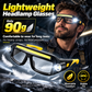 ✨Oppladbar LED-hodelykt i brilleform