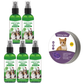 🍃Naturlig spray mot lopper og flått for hunder og katter🐾 Hold ditt kjære kjæledyr fri for skadedyr