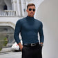 👕 60 % RABATT NÅ! 🔥 Slim fit T-skjorte med høy hals for menn – elastisk og pustende, perfekt for treningsstudioet eller hverdagsbruk, moderne stil og komfort 🏃‍♂️📦