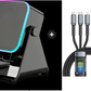 🔥Begrenset tilbud: 50 % rabatt!🔥 5-i-1 trådløs Bluetooth-høyttaler med induksjonsfunksjon og justerbar mobiltelefonholder