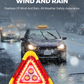 🚨50% RABATT STOR SPESIALOFFERTE🆘3-I-1 Solbetjent Trekantet Nødsignallys til Veianten – 100% Sikkerhet mot Veiulykker & Utslipp for Eldre!💡☀️