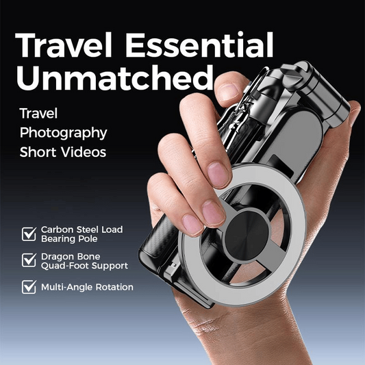 🏆 Hot sale 50% OFF✨4-in-1 Multifunksjonell magnetisk selfiestang med 360° rotasjon