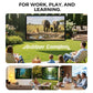 📺 50 % RABATT NÅ! ✨ HD-projeksjonslerret – 120 tommer diagonalt med matt hvit overflate for en krystallklar hjemmekinoopplevelse 🎬🌟