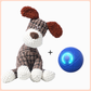 🐾 SMART DYREBALL MED AUTOMATISK SPRINGEFUNKSJON OG FJERNBETJENING — 3 interaktive moduser | Tyggebestandig E-TPU | Oppladbar via USB-C 🎾