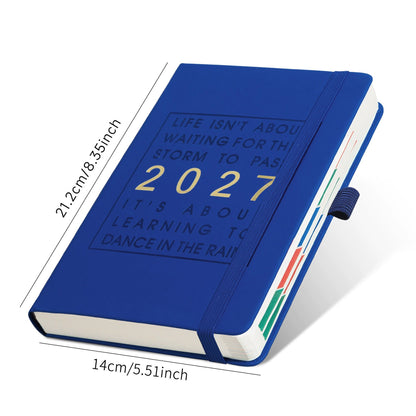 📅 50 % RABATT NÅ! 📓 Kalendernotatbok for 2027 – A5, én dag per side, med datoangivelse – Perfekt til daglige notater og senere bruk ✨