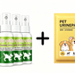 Spray for å fremme avføring hos kjæledyr
