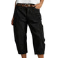📢Mid-Season Sale: −50% nur für kurze Zeit⏰👖 Lässige Cargo-Caprihosen für Damen – bequeme 3/4-Hosen mit vielen Taschen, perfekt für Alltag, Reisen & Sommer ☀️