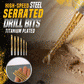 ⚙️Sett med spiralbor – hurtigstål, titanbelegg og egnet for mange materialer 🧰