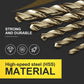 🔥Limited time 50% OFF!🔧 High-efficiency tool favored by veteran craftsmen!Factory Outlet-99pcs Titanium Coated Drill Bit Set