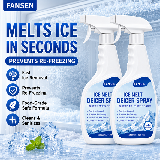 🧊Sommertilbud 🎁 Avrimingsspray til kjøleskap — 50 % rabatt!