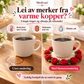 Håndlagde underlag av blomstergarn