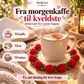 Håndlagde underlag av blomstergarn