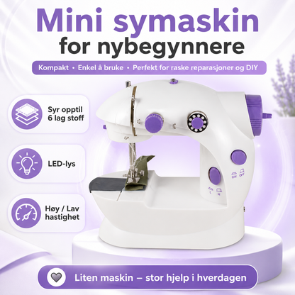 Miniatyr inhemsk symaskin