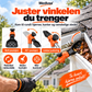 🍂 Rengjøringsverktøy for takrenner på bakkenivå | Justerbart
