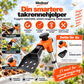 🍂 Rengjøringsverktøy for takrenner på bakkenivå | Justerbart