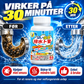 ⏰🔥BEGRENSET TID: bare 99,99 kr!🚰Brustabletter for å fjerne lukt fra avløpsrør