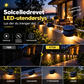🔥🎁50 % RABATT🔥 Belys takskjegget, gjerder og hagemurer – solcelledrevne LED-utendørslamper uten strømtilkobling 🏡✨