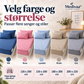 Tykkere, mykt madrassovertrekk